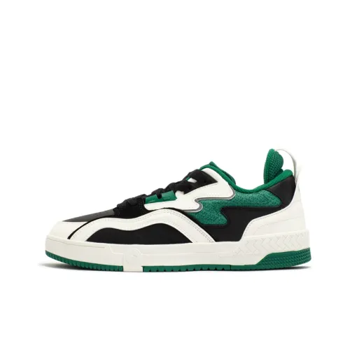 361° Tipping Low Топ Скейтборд Кроссовки Мужские Белые Зеленые