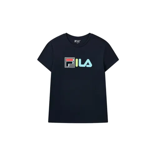 FILA Комплект с короткими рукавами T-Shirt Мужской Легенда Синий