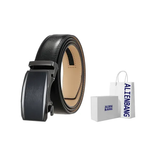 ALIEN BANG Ремни из коровьей кожи Мужской Ширина 3,5 см