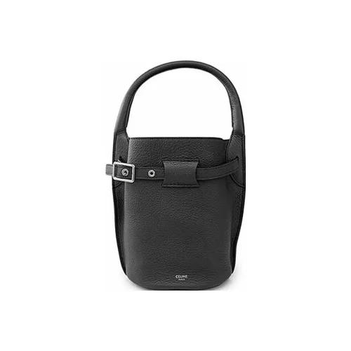 CELINE Телячья кожа Ведрообразная сумка Стандартная Женская Морской синий