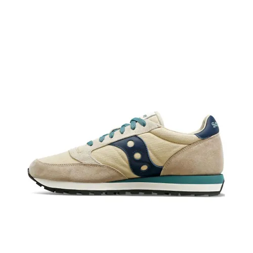 Saucony Износостойкие Низкие Беговые Кроссовки Унисекс Коричневые Синие