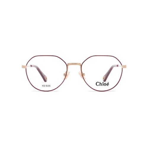 Chloe Нерегулярная форма Оправы для очков Женские Красный