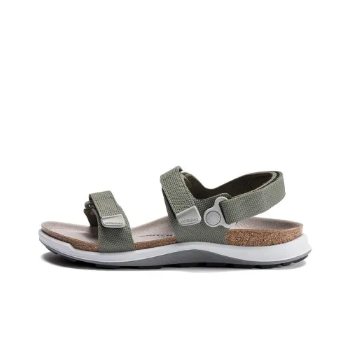 Birkenstock Стильные Сандалии Женские Зеленые Узкие
