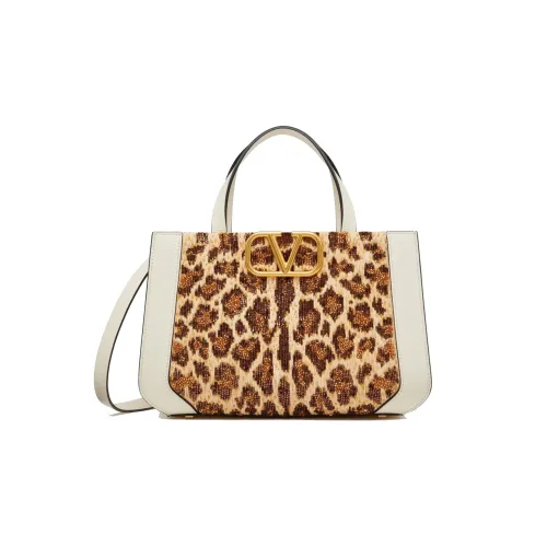 Valentino Garavani Рафия кожа через плечо сумка маленькая женская коричневый белый