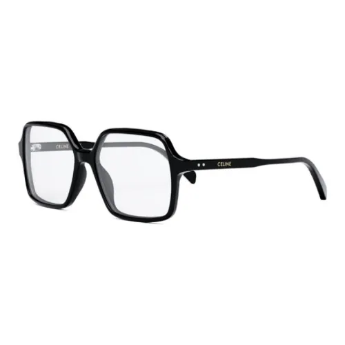CELINE Пластиковая оправа Нерегулярной формы Оправа для очков Женская Черная