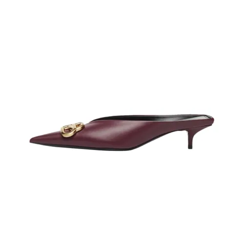 Balenciaga Стильные Сандалии Женские Темно-Красные