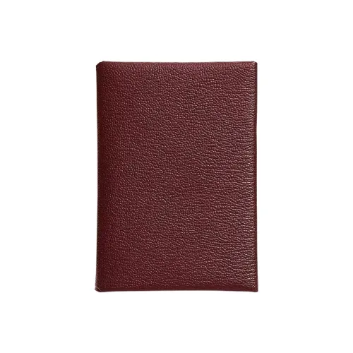 HERMES Calvi Duo Mysore Шевро Картхолдер Женские 55 Руж H HERMES Красный