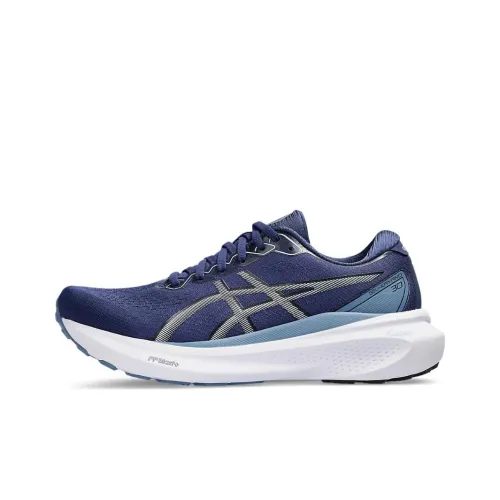 Asics Gel Kayano 30 Low Top Марафон Беговые кроссовки Мужские Синие