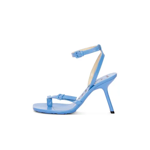 LOEWE One Ремень Сандалии 10,5 см Женские Синие