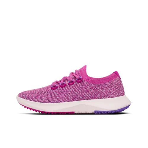 Allbirds Tree Dasher Slip-Resistant Low Top Беговые кроссовки Женские Розовый Фиолетовый