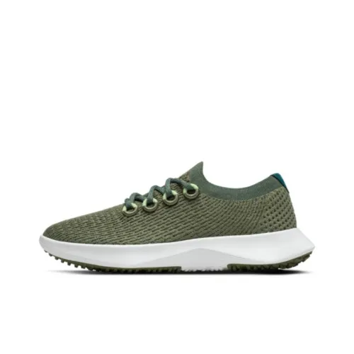 Allbirds Tree Dasher Slip-Resistant Low-Top Беговые кроссовки Женские Лесной зеленый