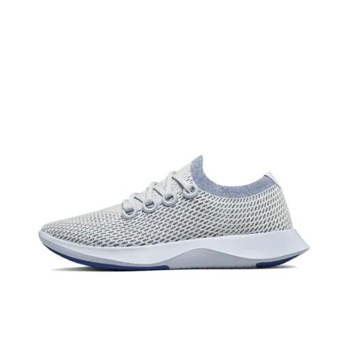 Allbirds Tree Dasher Амортизация And Дышащий Низкий Топ Спортивная Повседневная Обувь Мужская Sea GOD Синий