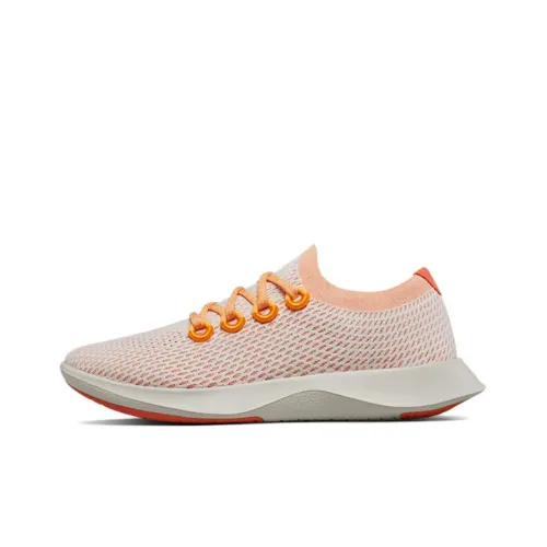 Allbirds Tree Dasher Амортизация Низкий Топ Спортивная Повседневная Обувь Женская Enchanted Розовый