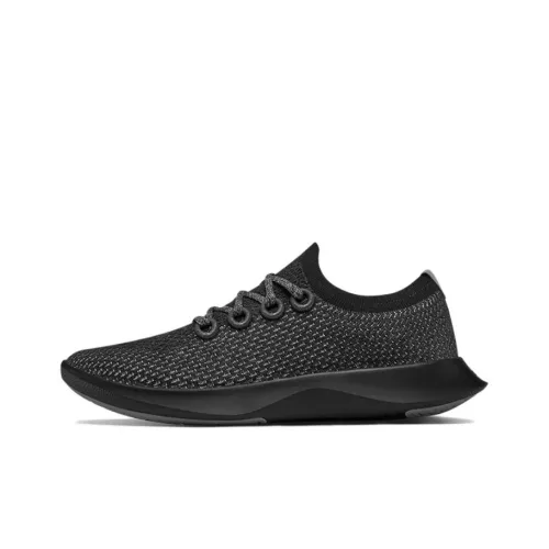 Allbirds Tree Dasher Амортизация Низкий Топ Спортивная Повседневная Обувь Женская Black Hole