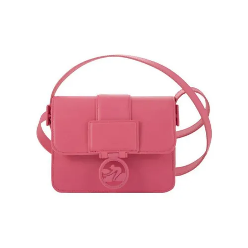 LONGCHAMP Коробка TROT Телячья кожа Сумка через плечо Маленькая Женская Фуксия