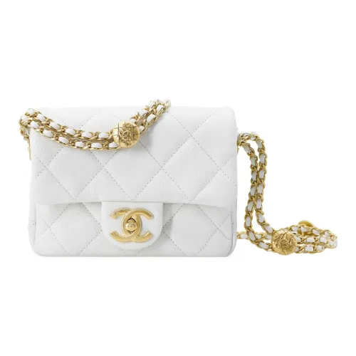 CHANEL 22A Early Autumn Gold Coin Collection Коровья кожа