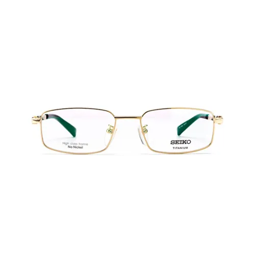 SEIKO Square Оправы для очков Мужские Золото