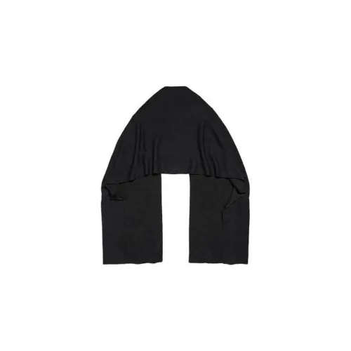 BALENCIAGA Вязаные шарфы Черный Женские