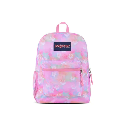 Jansport Ткань Компьютерный Рюкзак Средний Унисекс Неон Цветочный