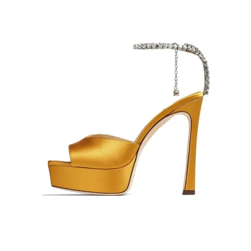 Jimmy Choo One Ремень Сандалии Женские Желтые