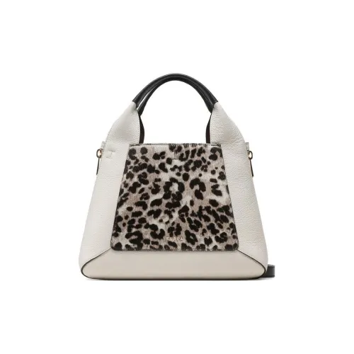 Furla Gilda Кожа Сумка Мини Женская Черная Белая