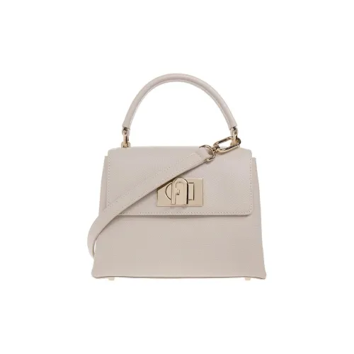 Furla 1927 Collection Кожа Сумка через плечо Сумка Мини Женская Серого цвета