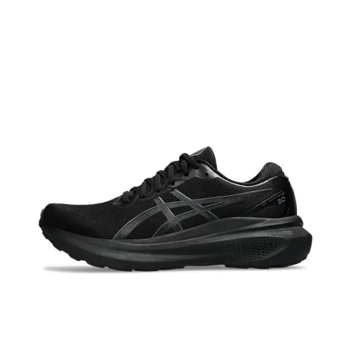 ASICS Gel Kayano 30 Дышащий Низкий Топ Марафон Бег на длинные дистанции Обувь Мужская Черная