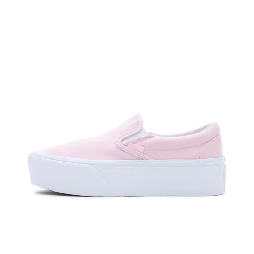Vans Classic Slip On Low Top Скейтборд Кроссовки Унисекс Розовый