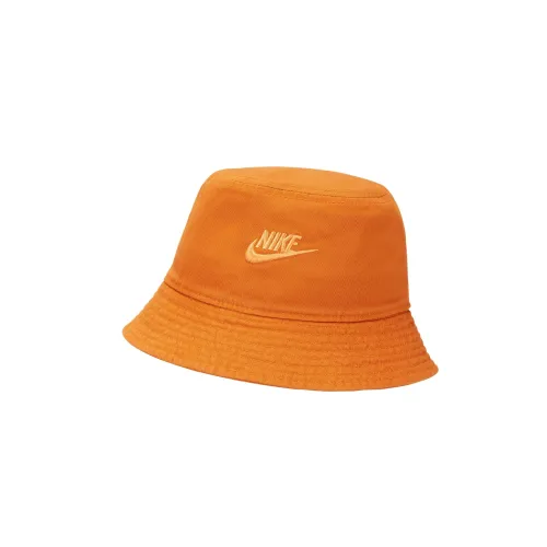 Nike Cotton Bucket Hats Унисекс Оранжевый