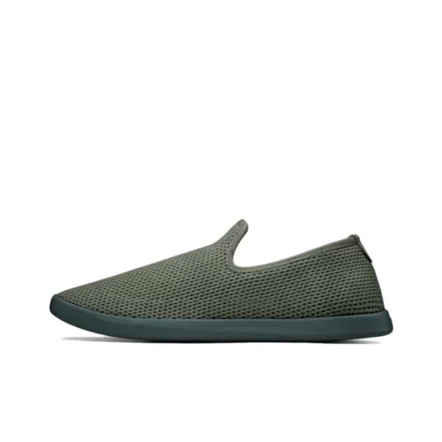 Allbirds Tree Lounger Амортизаторы Slip-resistant Низкий топ Спортивная повседневная обувь Женская Ficus Зеленый