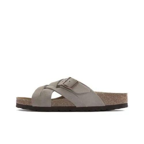 Birkenstock Стильные Сандалии Унисекс Бежевые Узкие