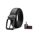 Металлическая пряжка, зернистая кожа личи + премиум-бокс