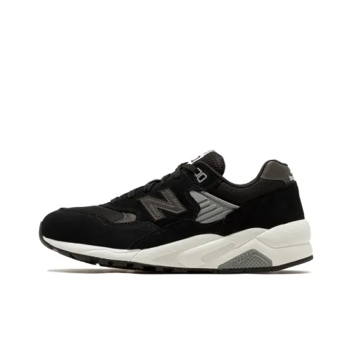 New Balance NB 580 Устойчивый к истиранию Низкий Топ Повседневные Беговые кроссовки Мужские Черные
