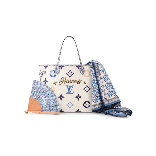 LOUIS VUITTON NEVERFULL Холст Тоут Сумка Сумка для покупок Сумка Большая Женская