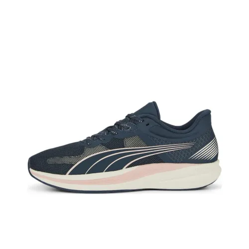 PUMA Redeem Profoam Slip-resistant Abrasion-resistant Low-top Беговые кроссовки Женские Blue Beige Pink