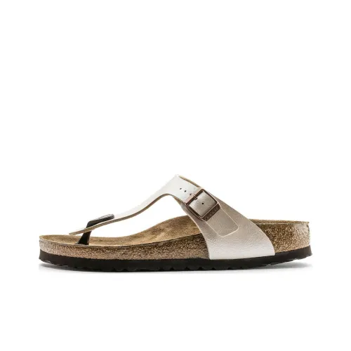 Birkenstock Gizeh Stylish Sandals Женские Белые Narrow Fit
