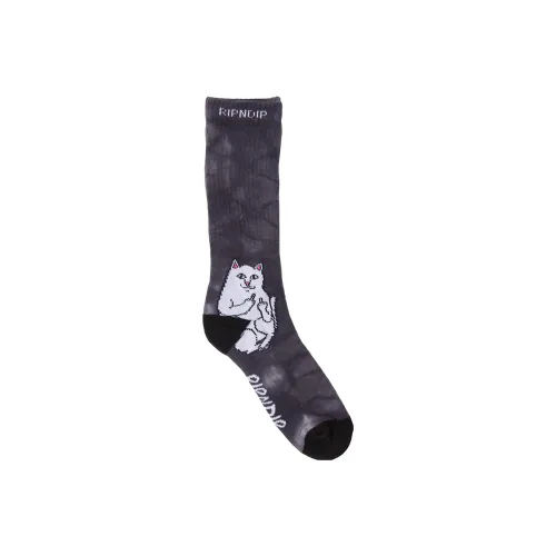 RIPNDIP совместные черные мужские носки до колена