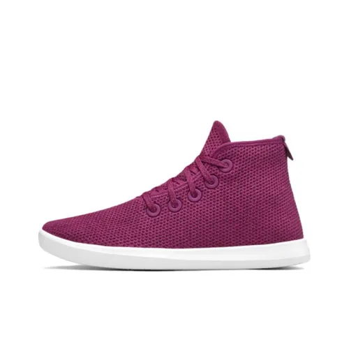 Allbirds Tree Toppers Slip-resistant High Top Скейтборд Кроссовки Мужские Azure Pink
