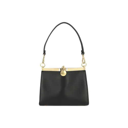 ETRO Телячья кожа Портативный Crossbody Сумка Сумка через плечо Женская Черная