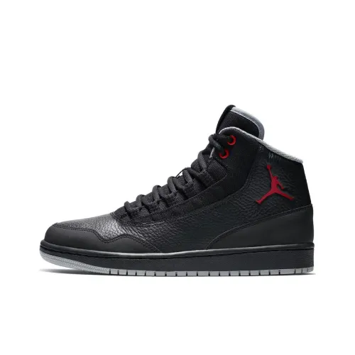 Джордан Executive Амортизация Высокий Топ Винтажные Баскетбольные Кроссовки Мужские Черные