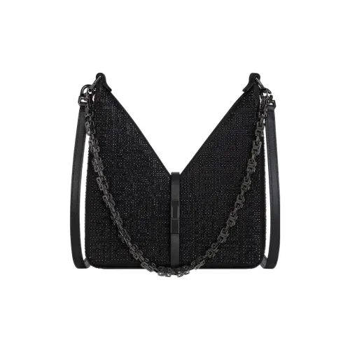 GIVENCHY Cut Out Sheepskin Сумка через плечо Мини Женская Черная