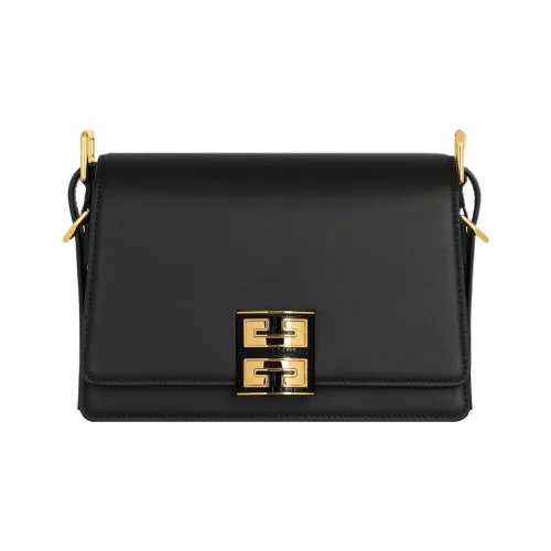 GIVENCHY Яркий Гладкий Телячья кожа Сумка через плечо Средний Женские Черный