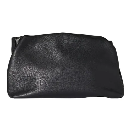 THE ROW Fine Рельефная Телячья Кожа Одно Плечо Через Плечо Клатч Стандартный Женский Черный