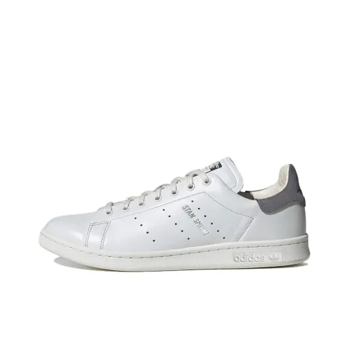 Adidas Originals Stan Smith Lu Противоскользящие устойчивые к истиранию низкие скейтборд-кроссовки унисекс белые серые