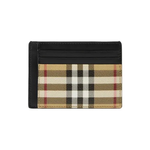 Burberry Футляр Для Карт В Клетку Три Отделения Для Карт Центральное Отделение Со Свободным Доступом 2 Отделения Со Свободным Доступом
