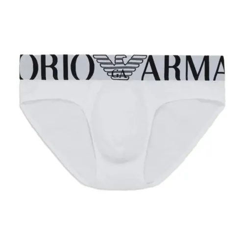 EMPORIO ARMANI Белый Мужской Трусики-бикини