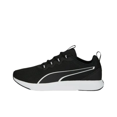 PUMA Slip-resistant Abrasion-resistant Low Top Беговые кроссовки Унисекс Черный Белый