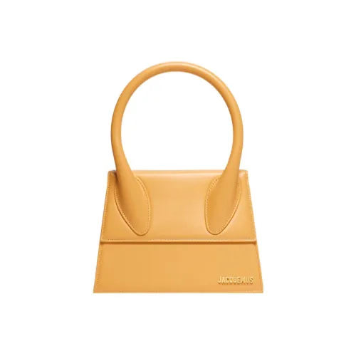 Jacquemus LE GRAND CHIQUITO Сумка через плечо из коровьей кожи большая женская темно-желтая