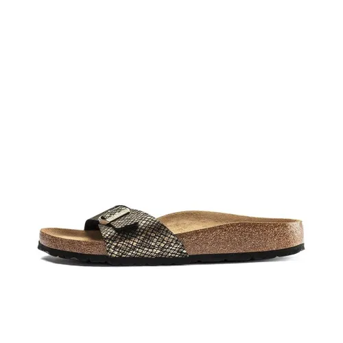 Birkenstock Стильные Сандалии Женские Черные Узкие