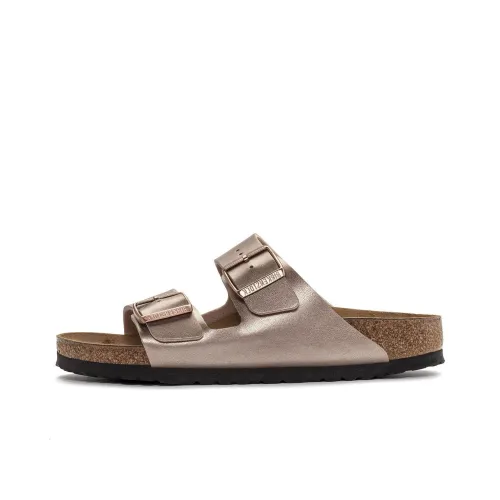 Birkenstock Arizona Стильные Сандалии Женские Медные Узкая Версия